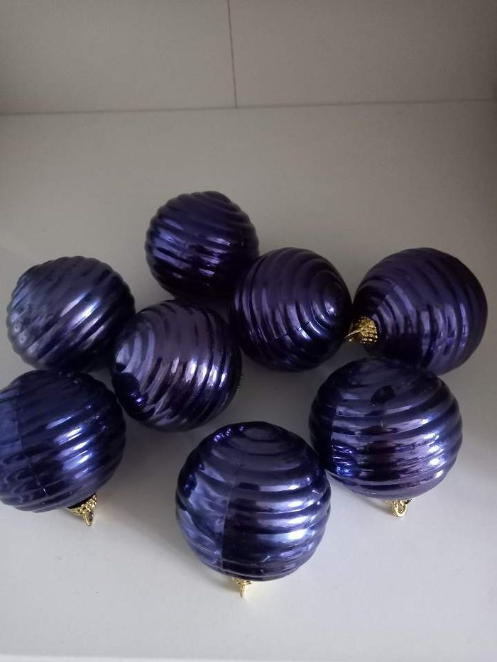 Lot décoration noël bleu - photo numéro 7