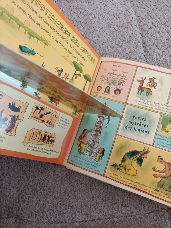 Livre Kididoc : Les cow-boys et les indiens - photo numéro 11