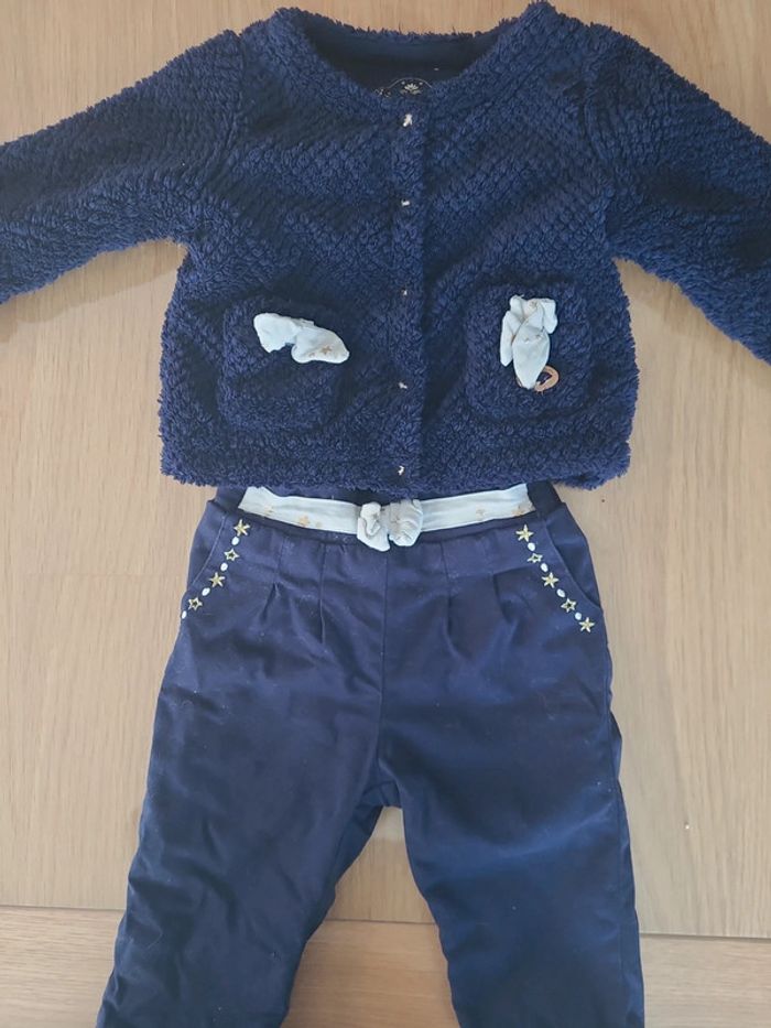 Ensemble hiver 6mois