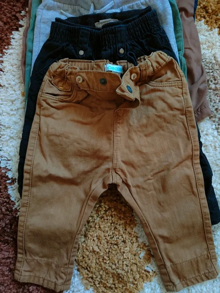 Lot 8 pantalons / jeans / jogging - photo numéro 2