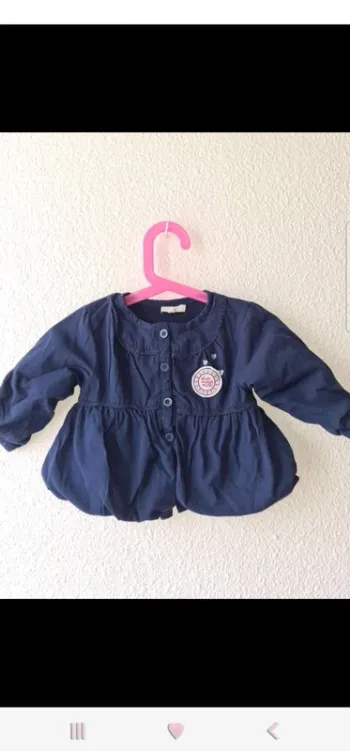 veste bleu marine bébé 9