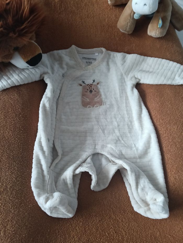 Pyjama chaud naissance