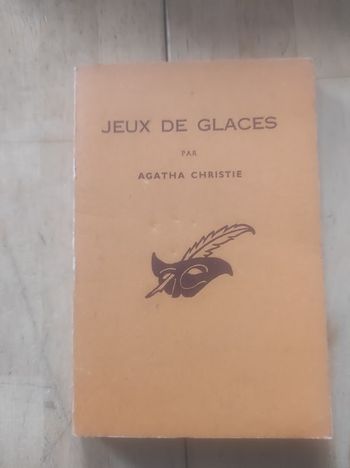 Jeux de glaces Agatha Christie Le Masque 442 1964