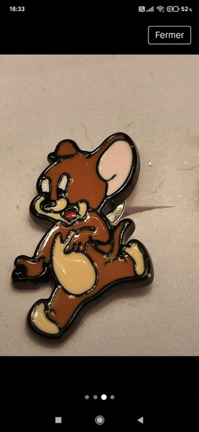 Boucles d'oreilles Tom et Jerry - photo numéro 3