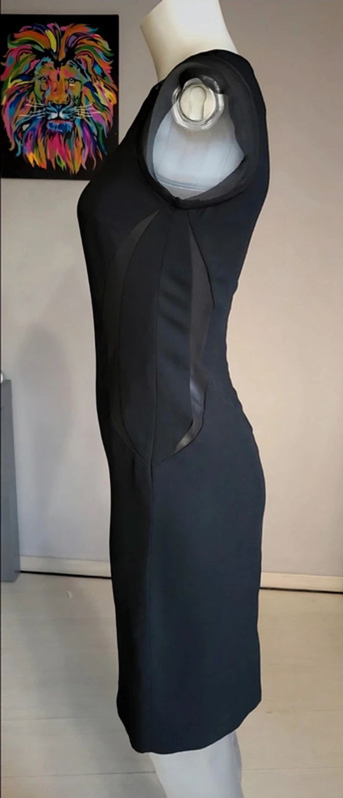 Magnifique robe noire neuve Kocca. Ajourée par endroits. XS34/S36. 🥰 - photo numéro 2