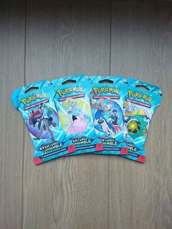 Artset booster carton Pokémon Ev9 Aventures Ensemble