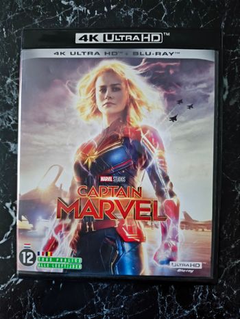 Captain Marvel en 4K UHD et Blu-ray