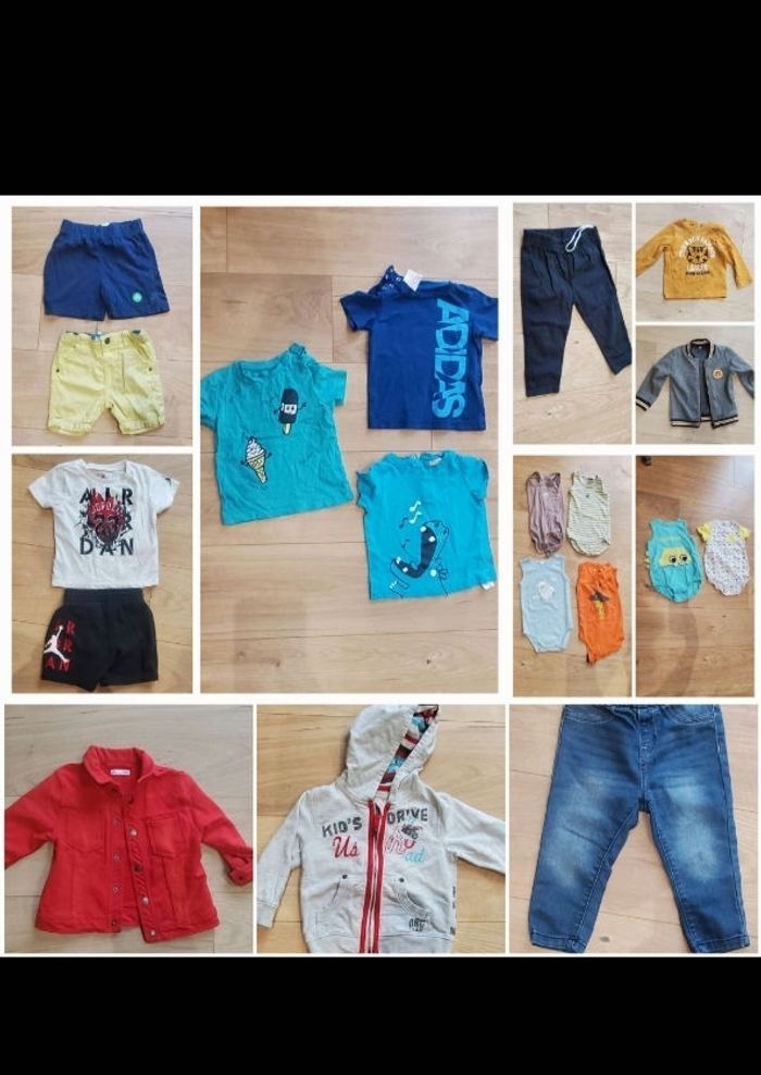 Lot vêtements 18  mois été