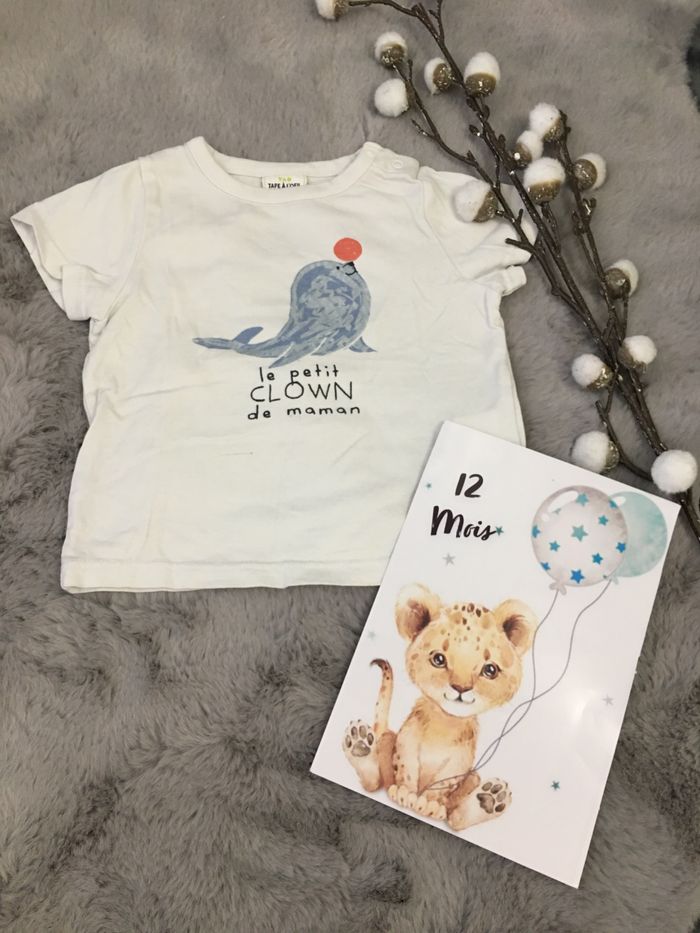 T shirt 12 mois