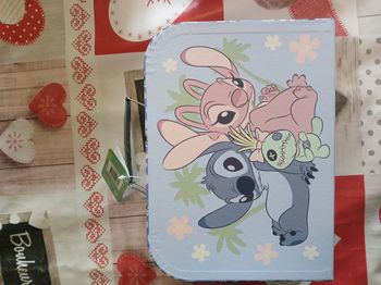 Boite de rangement en carton épais stitch et angel