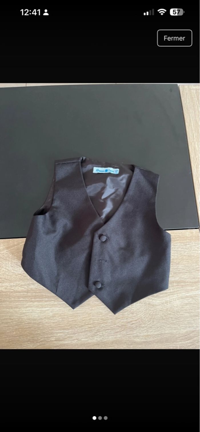 Gilet de costume 2 ans