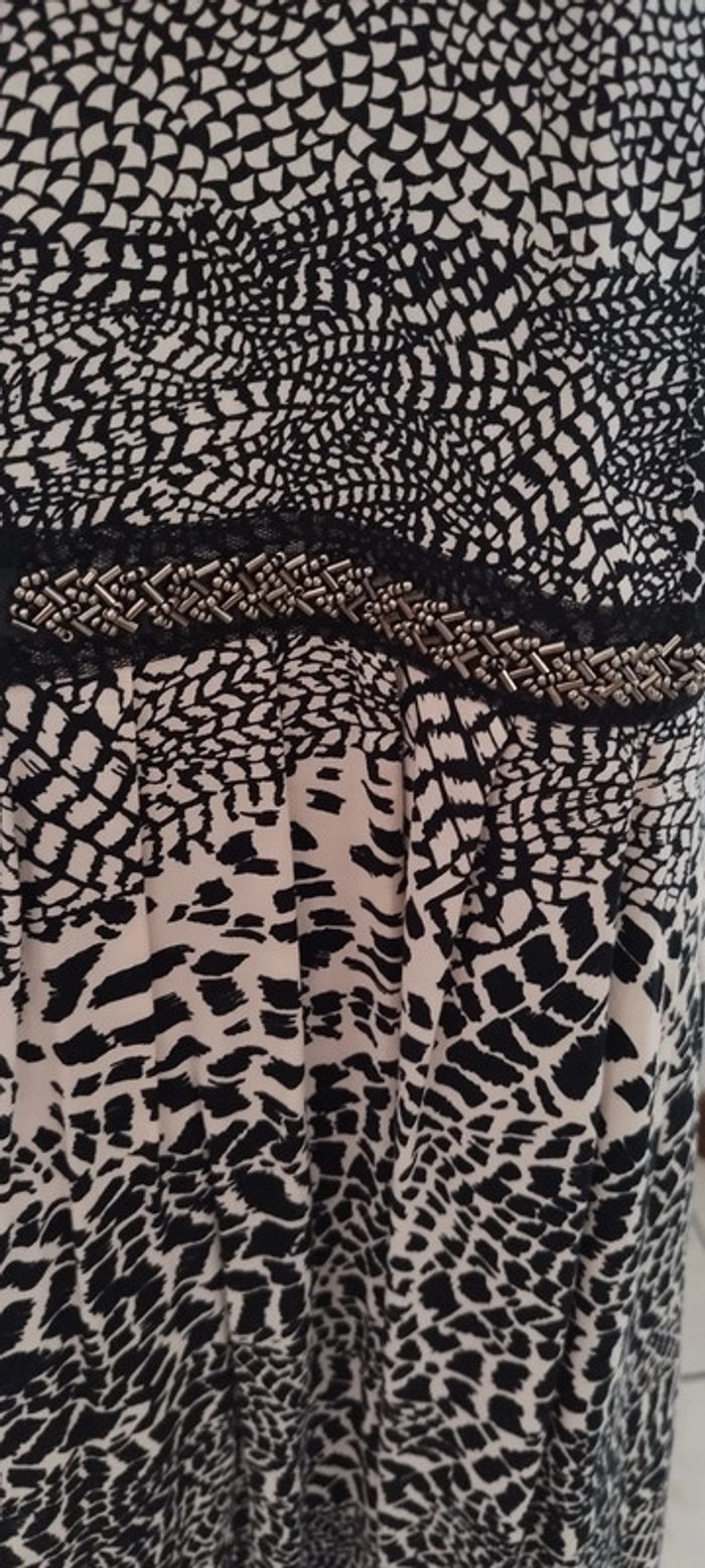 Robe Léopard Promod avec doublure, 1 fausse poche. Neuve - photo numéro 4