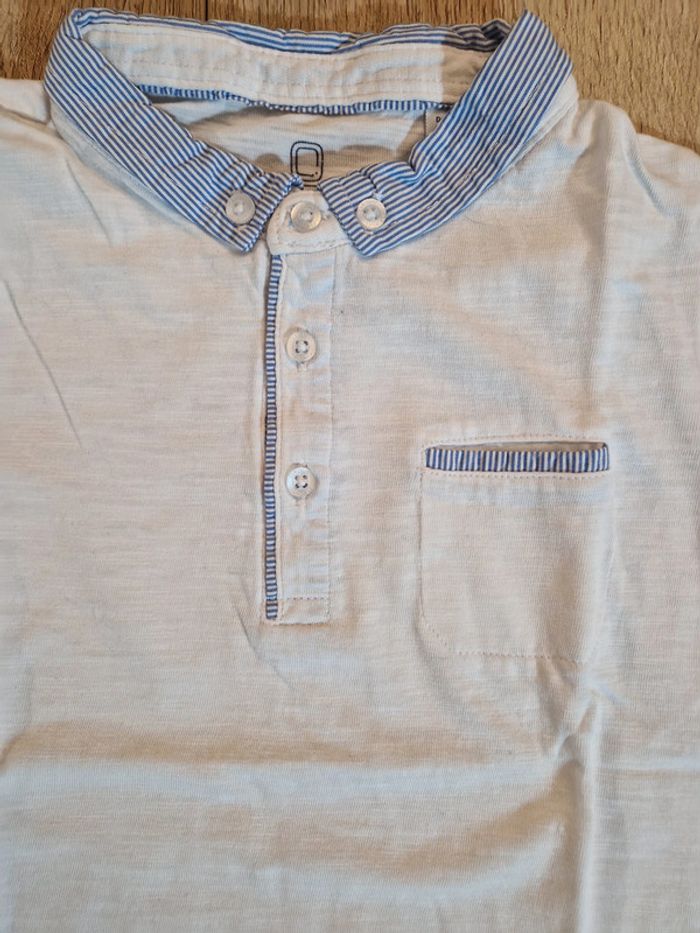 Polo col chemise manche courtes 6 ans - photo numéro 2