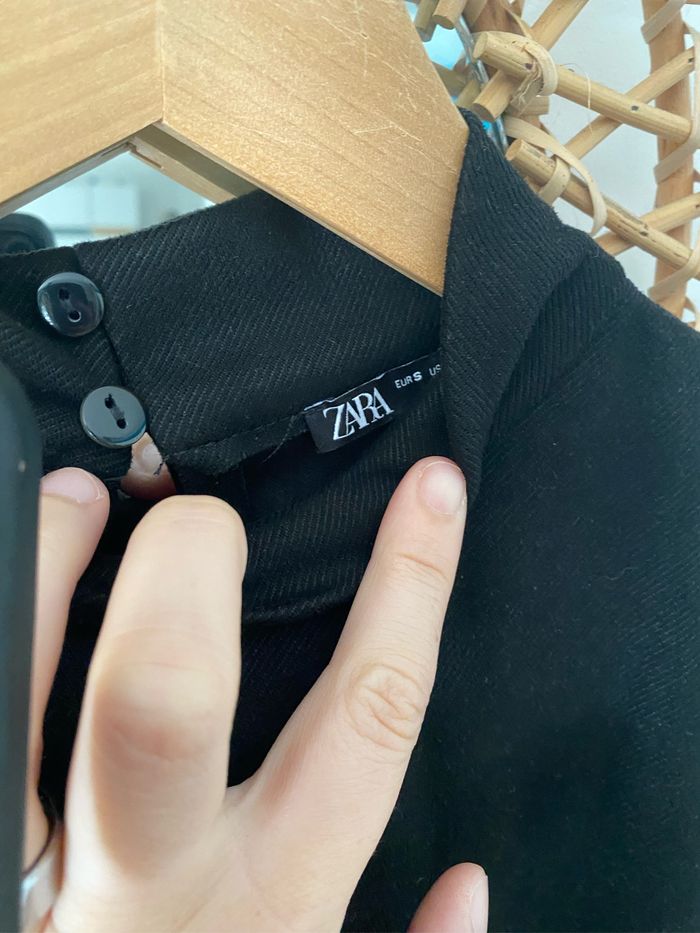 Zara Robe noire Taille 36 - photo numéro 5