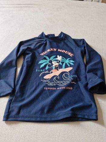 Haut de maillot de bain taille 36 mois