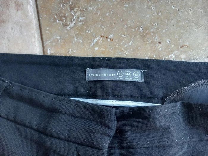 Pantalon Fluide Noir Taille 44 - photo numéro 3