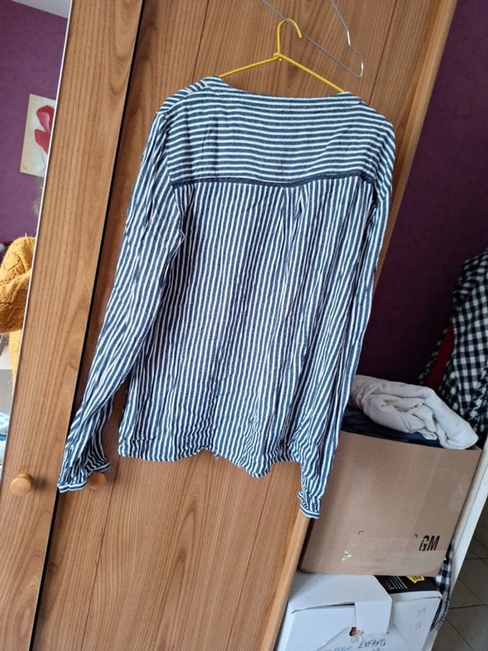 Haut manches longues rayé only - photo numéro 3