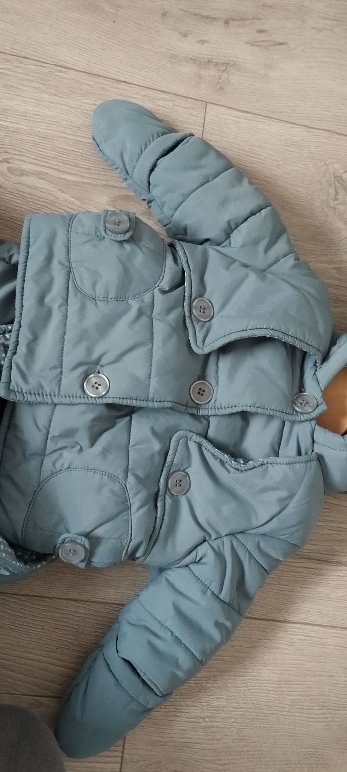 Combinaison/ chancelière / manteau garçon 6 mois Vertbaudet - photo numéro 2