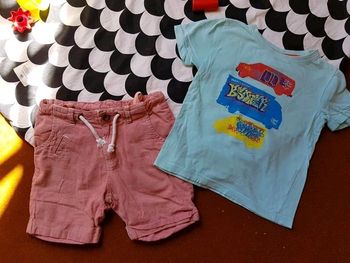 Lot de 2 articles garçon été 6 ans lefties nky