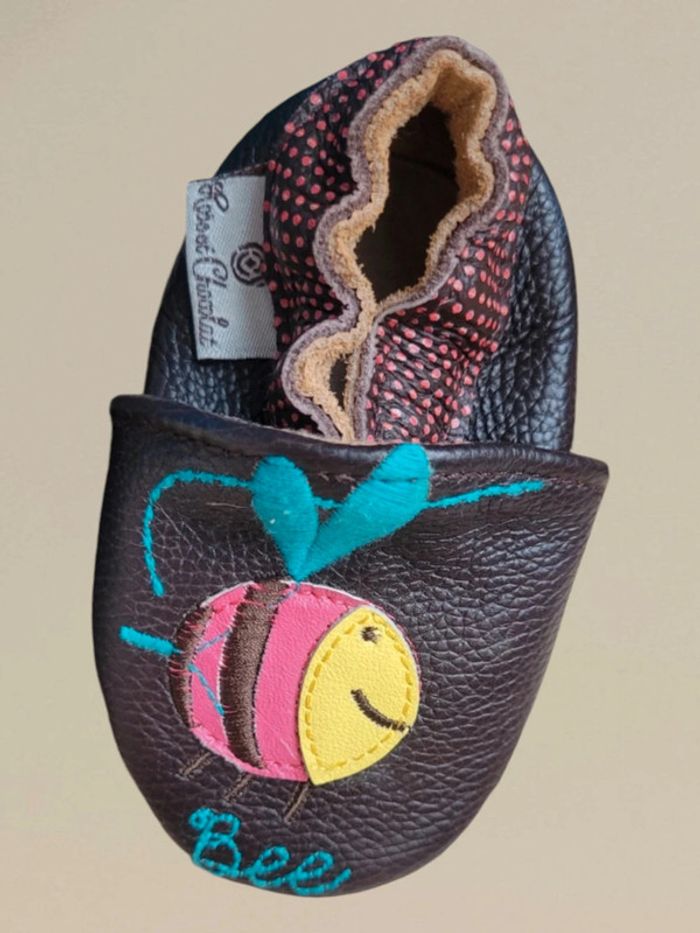Chaussures Rose et Chocolat Pointure 18 - photo numéro 3