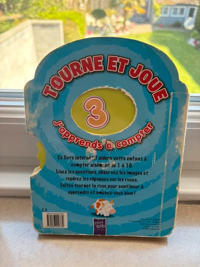 📌 Livre enfant “Tourne et joue – Apprendre à compter de 1 à 10” - photo numéro 2