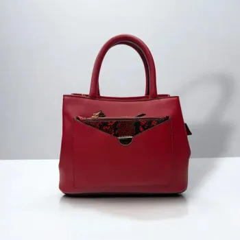 🌹 Magnifique sac à main  / Bandoulière - Bordeaux - rouge / avec petite pochette 🌹
