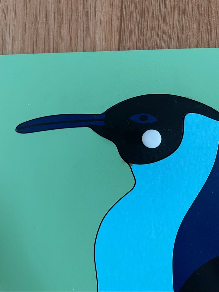 Puzzle Zoologie Montessori : le manchot - photo numéro 2