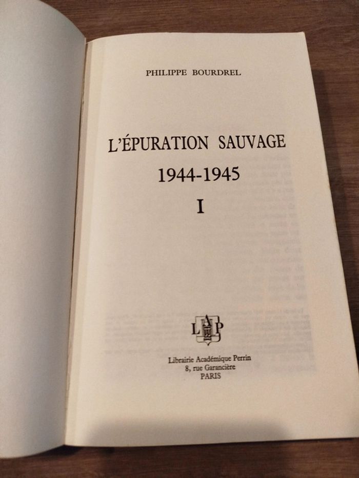 Livre l'épuration sauvage - photo numéro 4