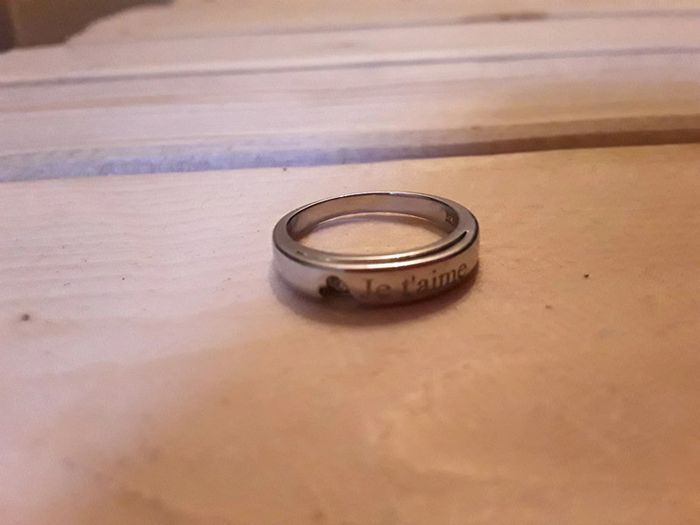 Bague je t'aime - photo numéro 3