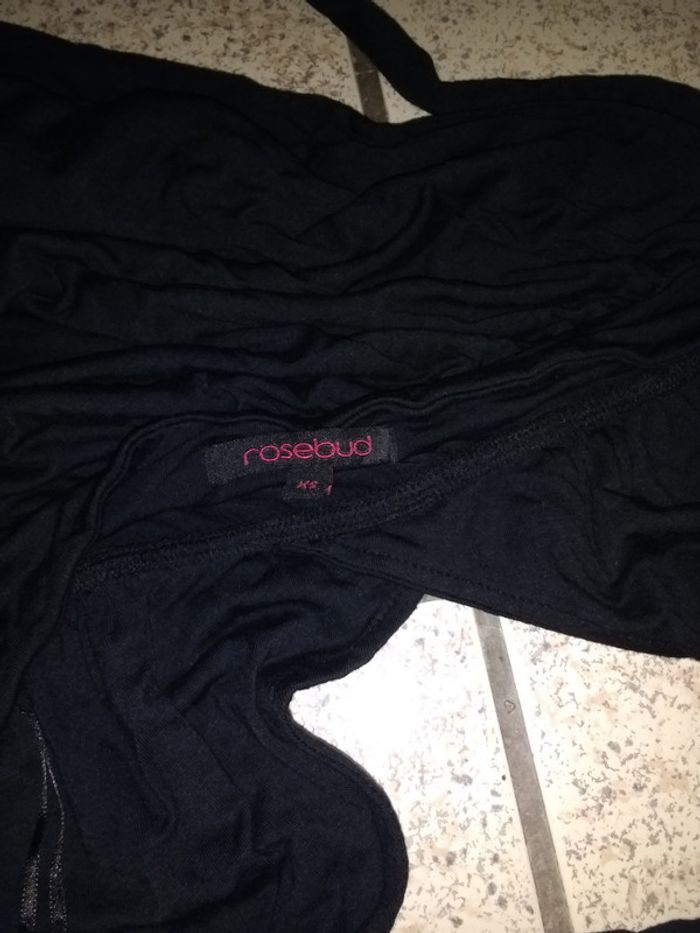 Petite robe noire de marque rosebud taille XS - photo numéro 5
