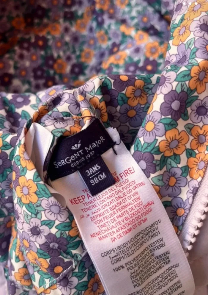 Manteau réversible sergent major 3 ans - photo numéro 4