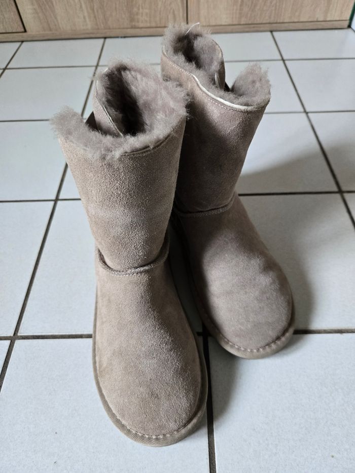Taille 37 chaussure botte fourré femme hiver - photo numéro 6