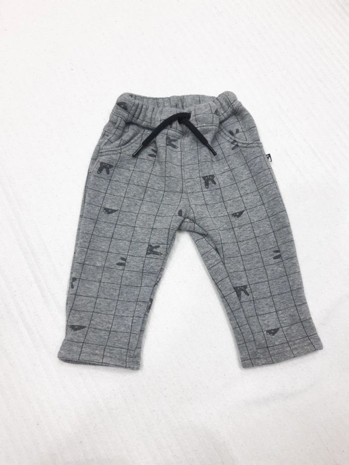 Jogging chaud hiver gris Kiabi 12 mois