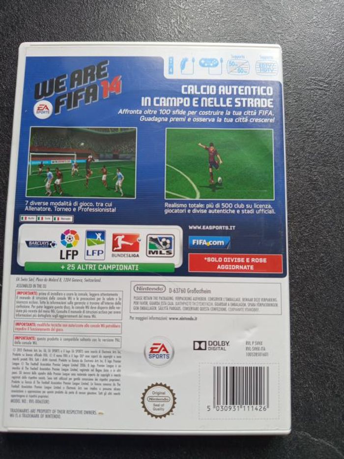 Nintendo - Wii - Fifa 14 - photo numéro 2