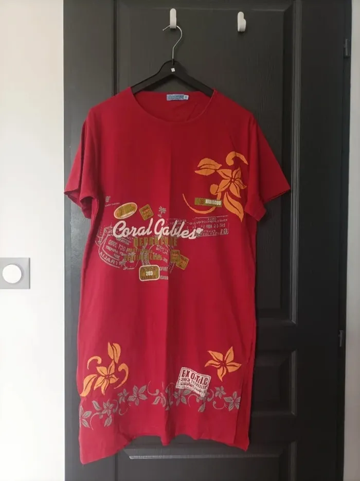 T-shirt oversize en coton