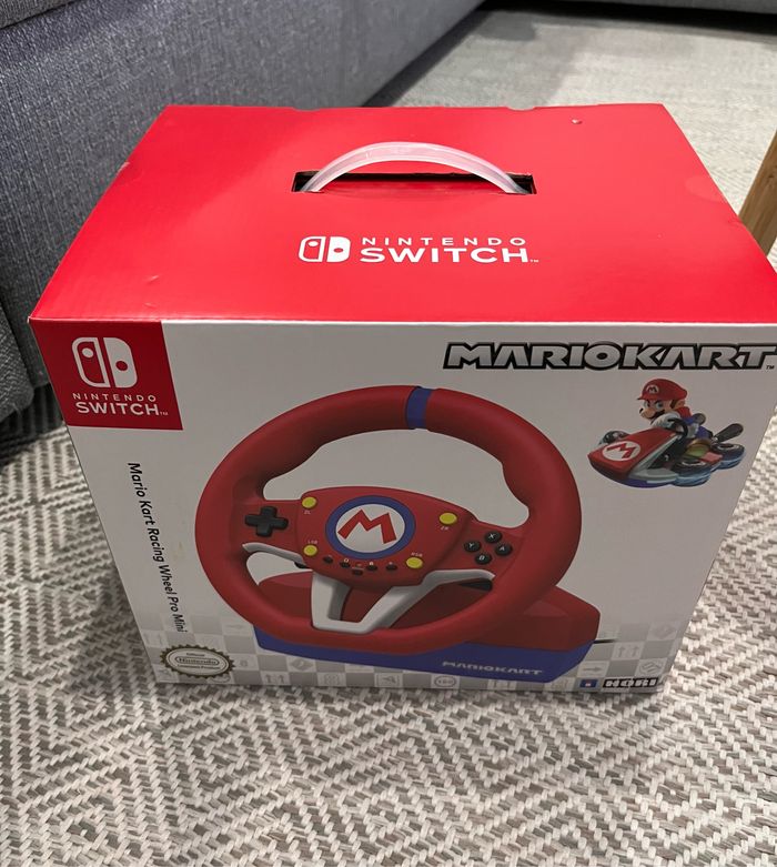 Mario kart racing wheel pro mini Nintendo switch