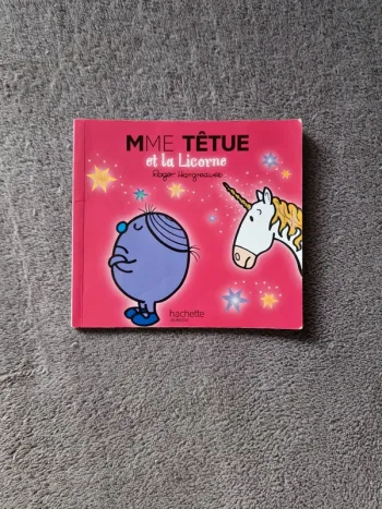 Livre Madame têtue et la licorne