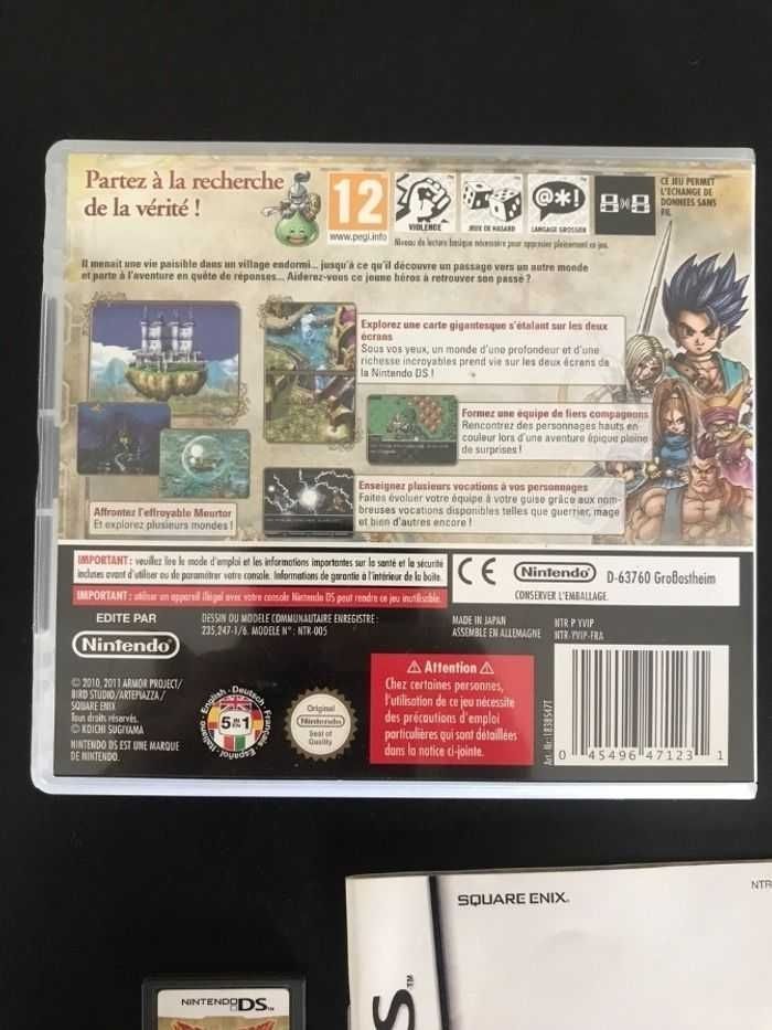 COMPLET Dragon Quest VI 6 Le Royaume Des Songes Nintendo DS FRANCAIS VIP - photo numéro 4
