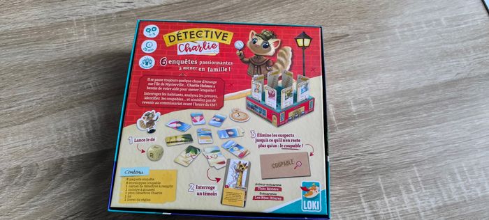 Jeu de société détective charlie - photo numéro 3