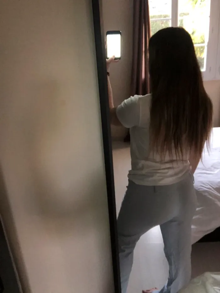 pantalon bleu clair pastel - photo numéro 4