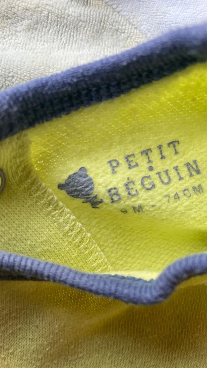 Lot 5 pyjama velours 9mois - photo numéro 4