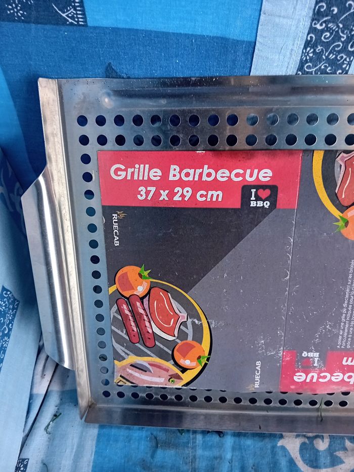 Grille barbecue 37x29cm neuf - photo numéro 2