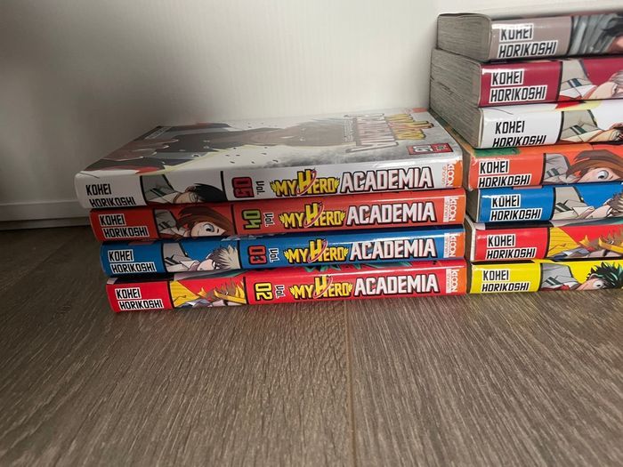 Lot 11 mangas livres My Hero Academia