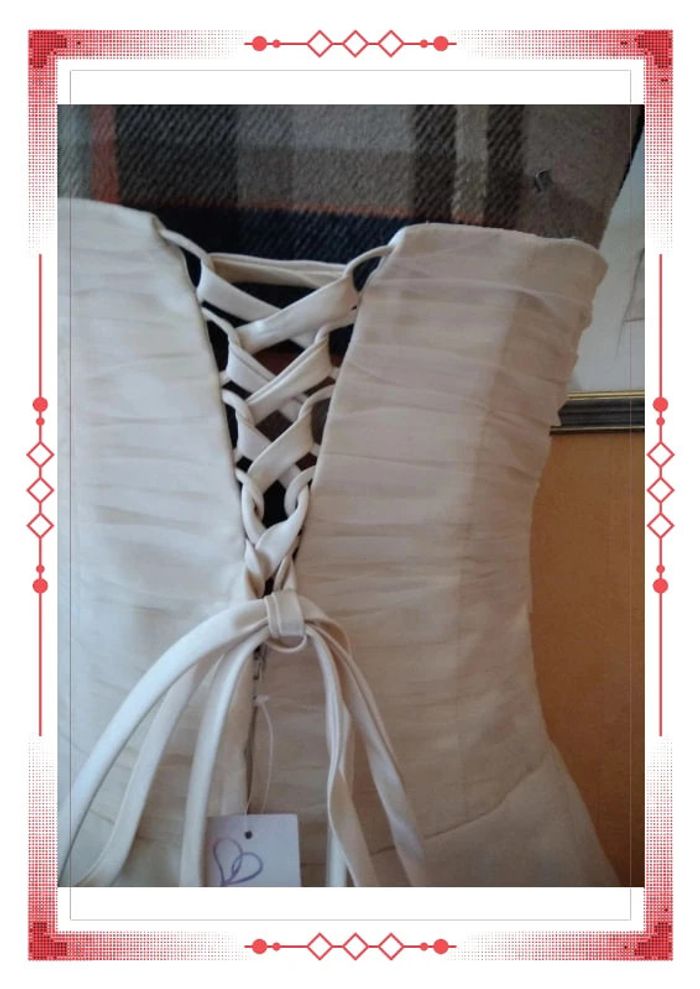 Robe bustier pour cérémonie ou grandes occasions - photo numéro 5