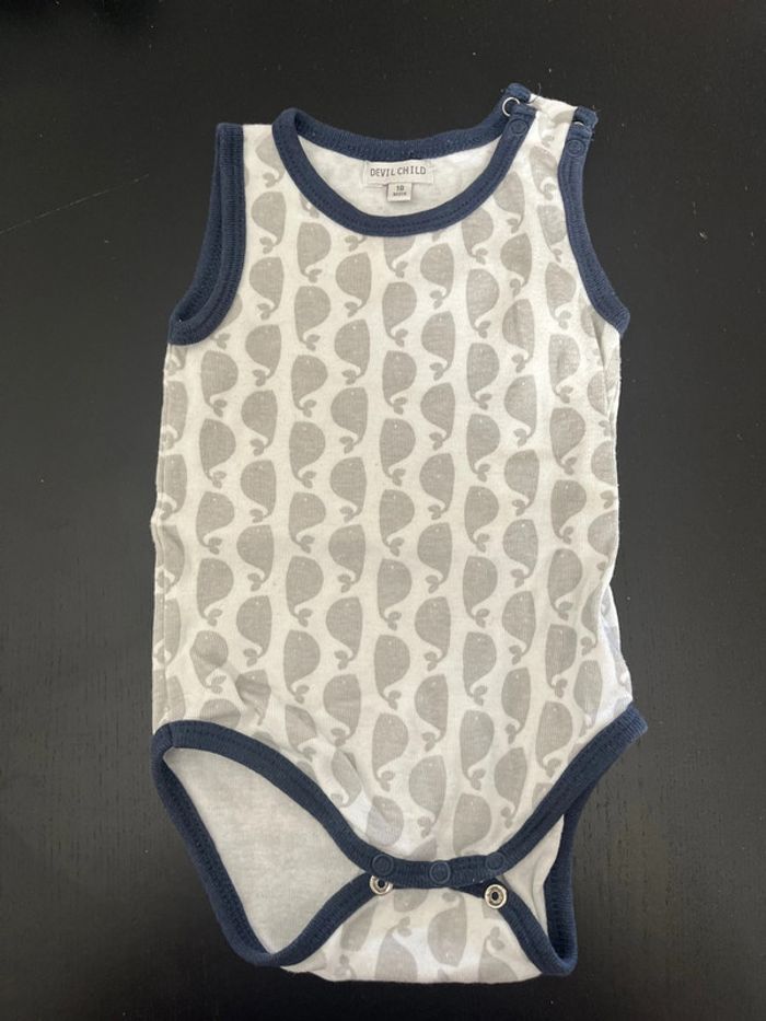 Body 18 mois baleine