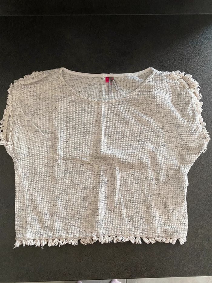 Haut à franges