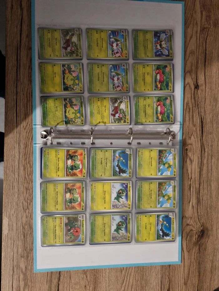 Carte pokémon ev3 flammes obsidiennes commune reverse et holo - photo numéro 3
