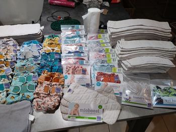 Gros lot bambino mio couche lavable