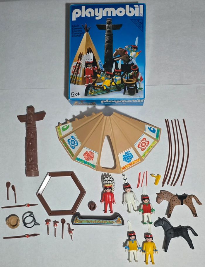 Playmobil Vintage 3483 Indien *incomplet*