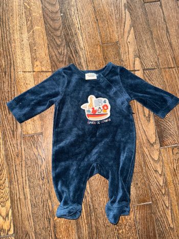 Pyjama velour tao Naissance